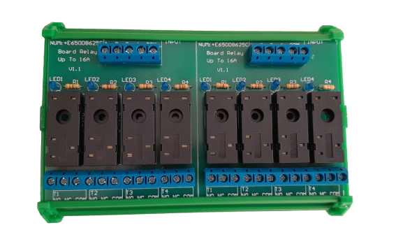 کارت رله 8 تایی 5 پایه